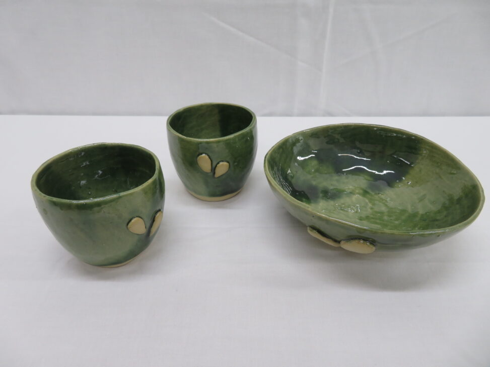 中鉢 ペアの湯呑み